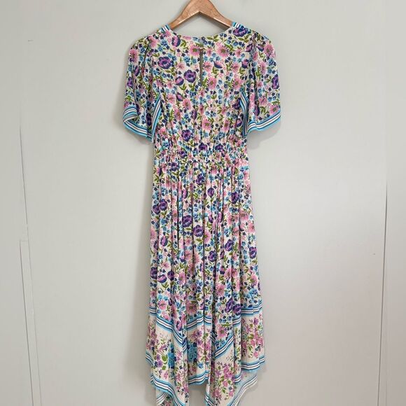 SPELL Impala Lily Handkerchief Floral Dress - Picture 9 of 9